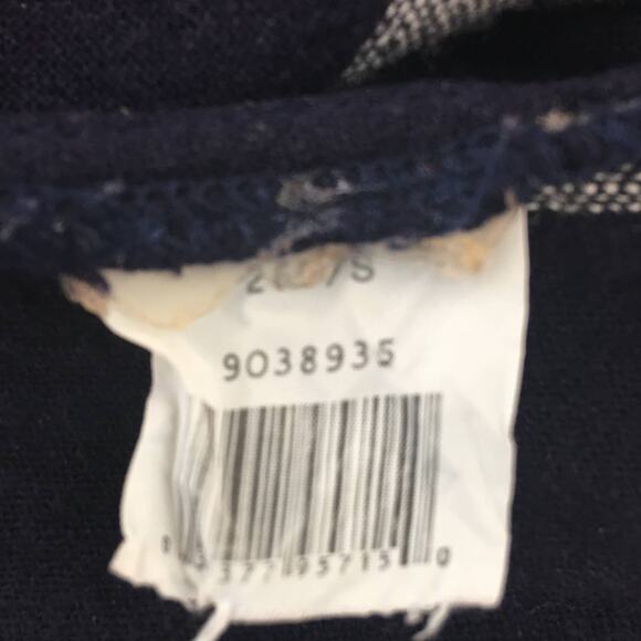 Vince Camuto Navy/White Plaid Summer Slip Dress Size S - Picture 13 of 13